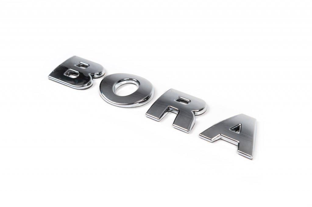 Напис Bora Davs Auto для Volkswagen Bora 1998-2004 рр. abs-пластик Хром