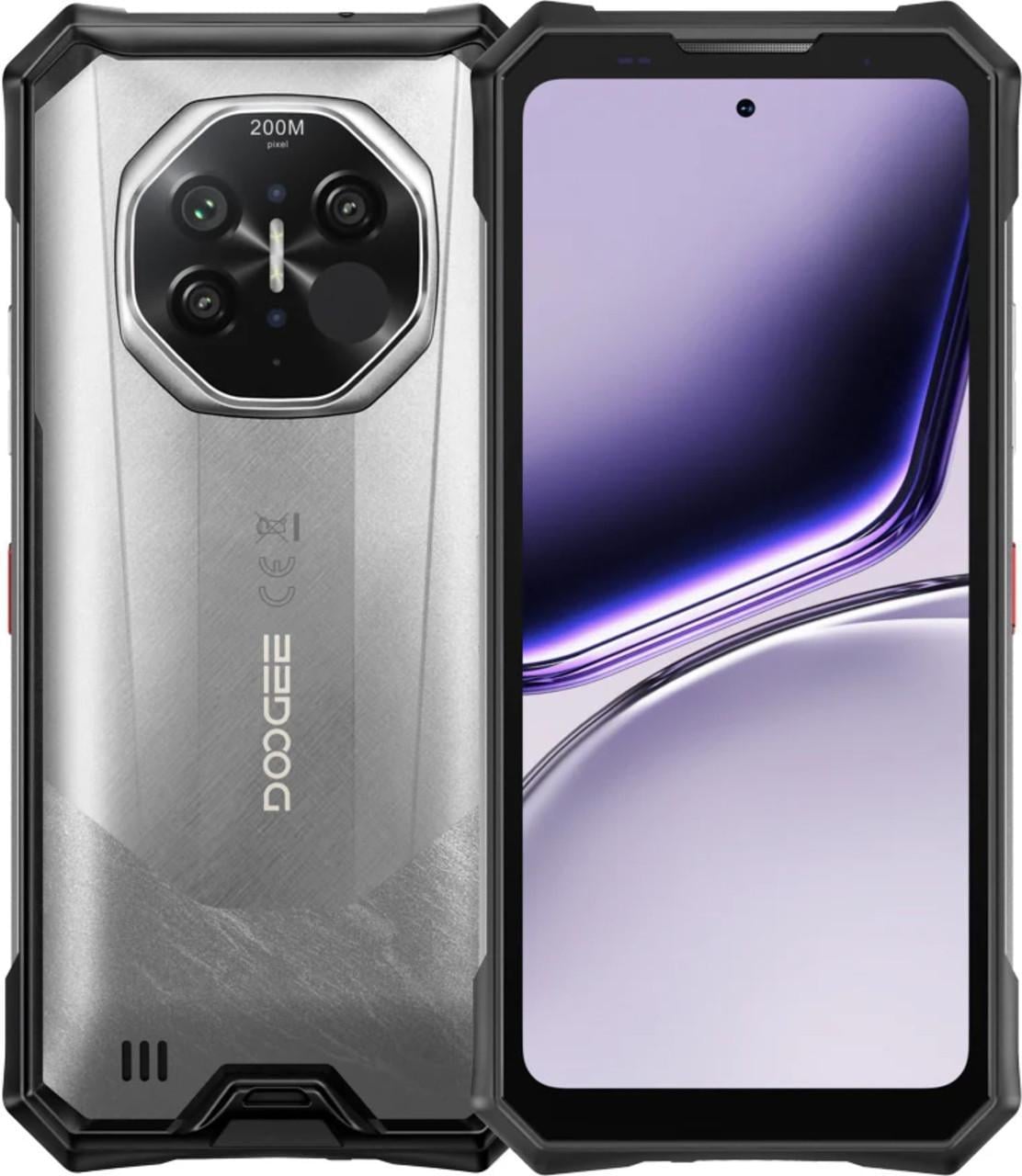 Смартфон Doogee S300 PLUS 5G 12/1024 Гб Night Vision Global Version Armor Silver (3030668658)