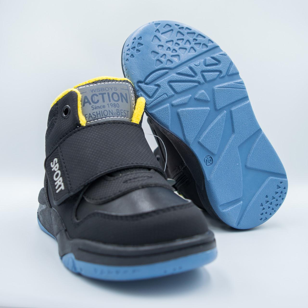 Хайтопи для хлопчика Weestep MV-1232 р. 23 Чорний - фото 2 Хайтопи для хлопчика Weestep MV-1232 р. 23 Чорний - фото 2