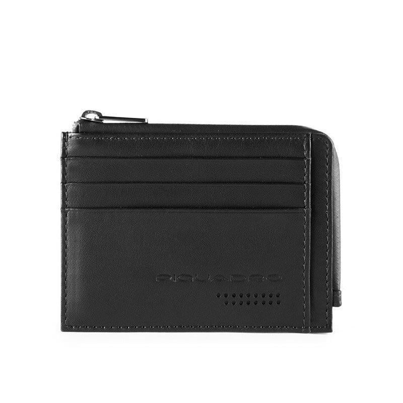 Кредитка Piquadro URBAN на молнии с RFID защитой Black (PP4822UB00R_N)