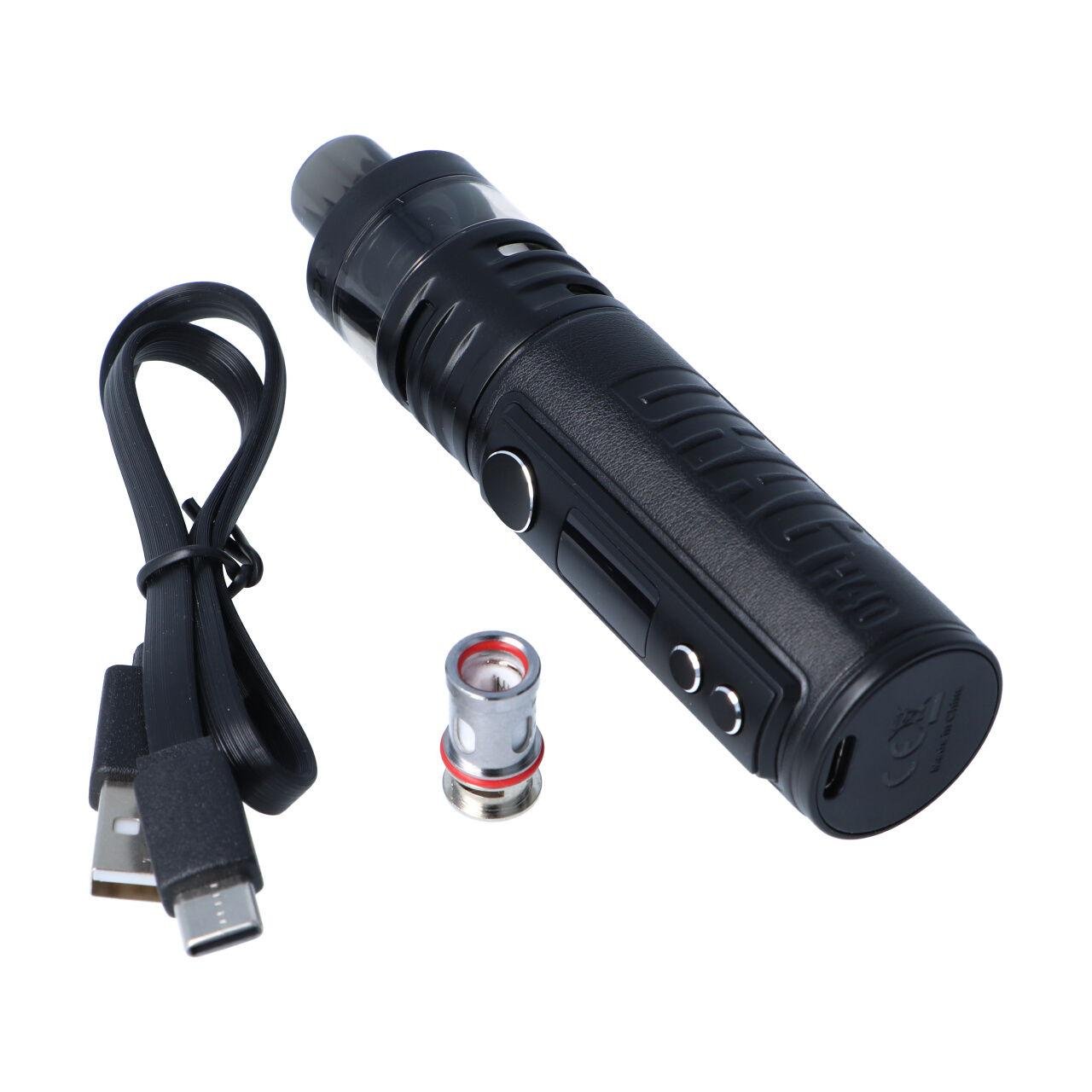 Электронная сигарета под-система Voopoo Drag H40 40W Pod 1500 mAh 5 мл Kit Black (15155) - фото 3