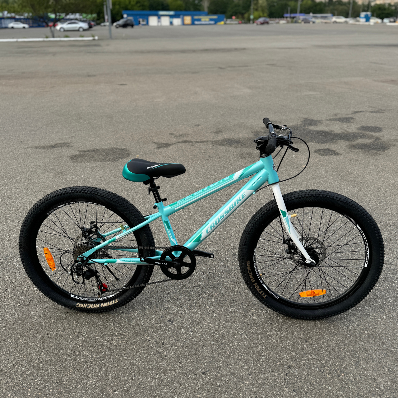 Велосипед CrossBike Legion 2024 24" 11" Light Blue - фото 5