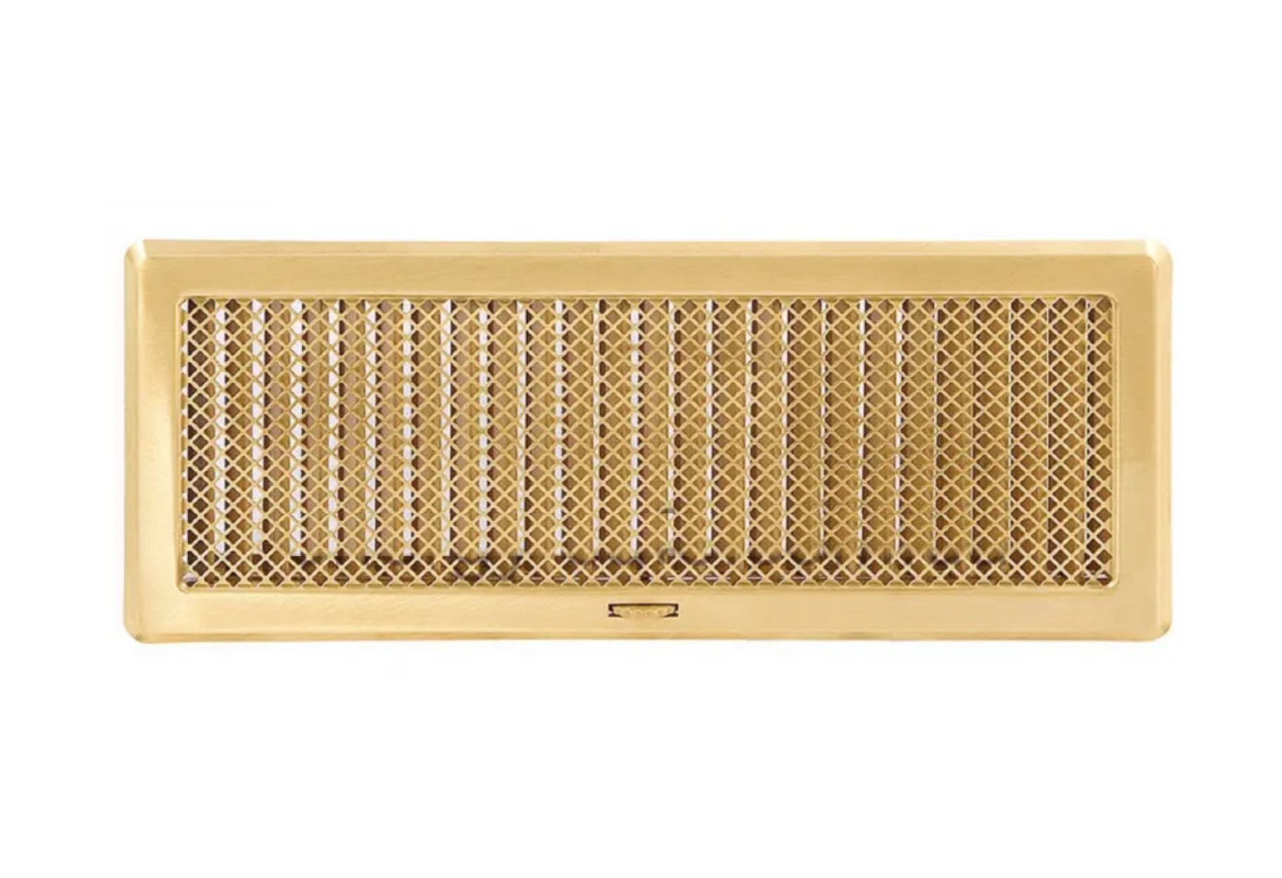 Решетка для камина металлическая Darco Рж5 из жалюзи 485х195 мм Латунь (33056128)