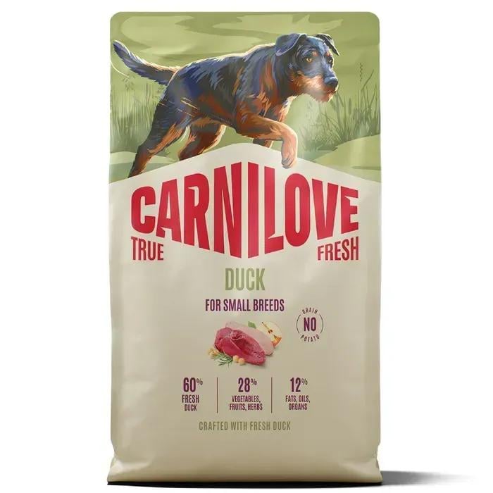 Корм сухий Carnilove True Fresh Duck Small Breed для собак малих порід качка 4 кг (173734)