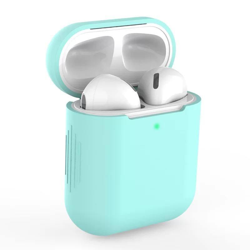 Чохол для навушників Airpods 1/2 Ментоловий (2471928386)