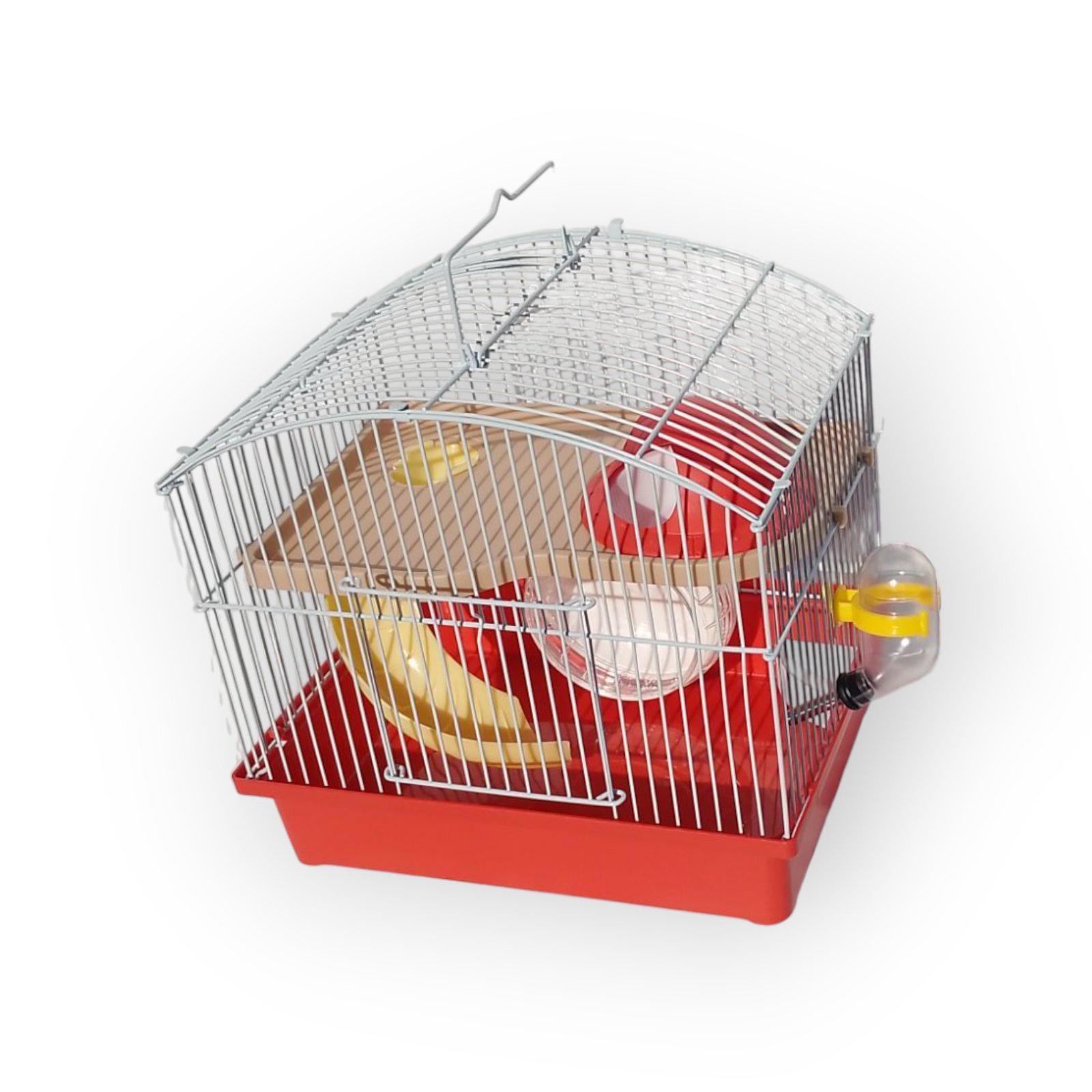 Клетка для малых грызунов 27x21x26 см (169С) - фото 4 Клетка для малых грызунов 27x21x26 см (169С) - фото 4