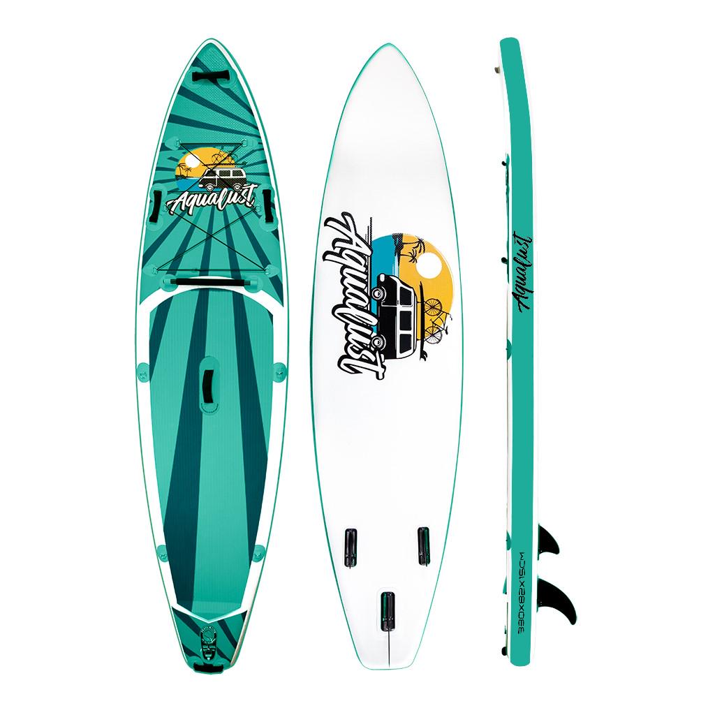 Sup-дошка Cruiser AquaLust 10,8 Tuerkis 2 шари 330 см (06) - фото 10