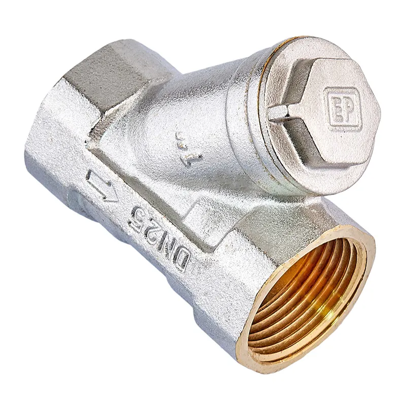 Фільтр грубої очистки Europroduct EP.0460 1" нікельований (EP6052) - фото 1 Фільтр грубої очистки Europroduct EP.0460 1" нікельований (EP6052) - фото 1