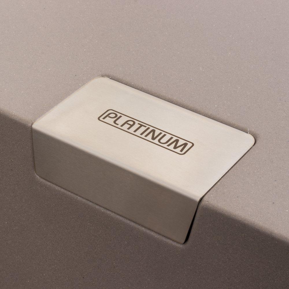 Мойка для кухни гранитная Platinum 8650 DIAMOND матовая Дюна - фото 6 Мойка для кухни гранитная Platinum 8650 DIAMOND матовая Дюна - фото 6