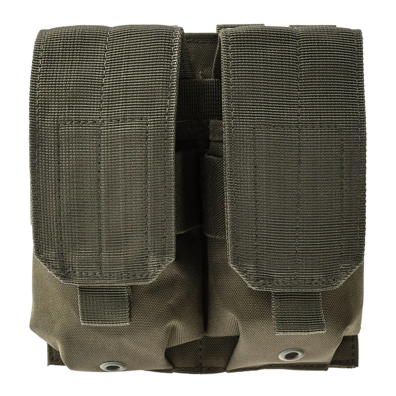 Подсумок Mil-Tec для магазинов M4/M16 двойной Олива (13496601) Подсумок Mil-Tec для магазинов M4/M16 двойной Олива (13496601)