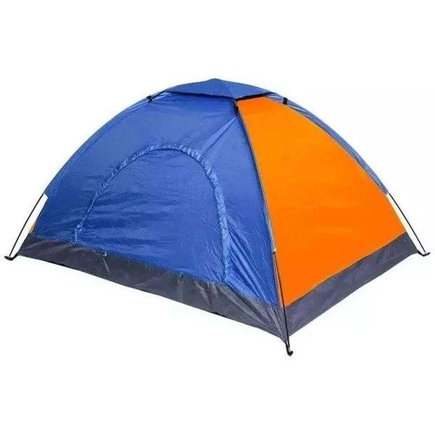 Намет Camping Tent YB-3024-A для 2 осіб напівавтоматичний 2х1 м (YB-3024-A) - фото 2