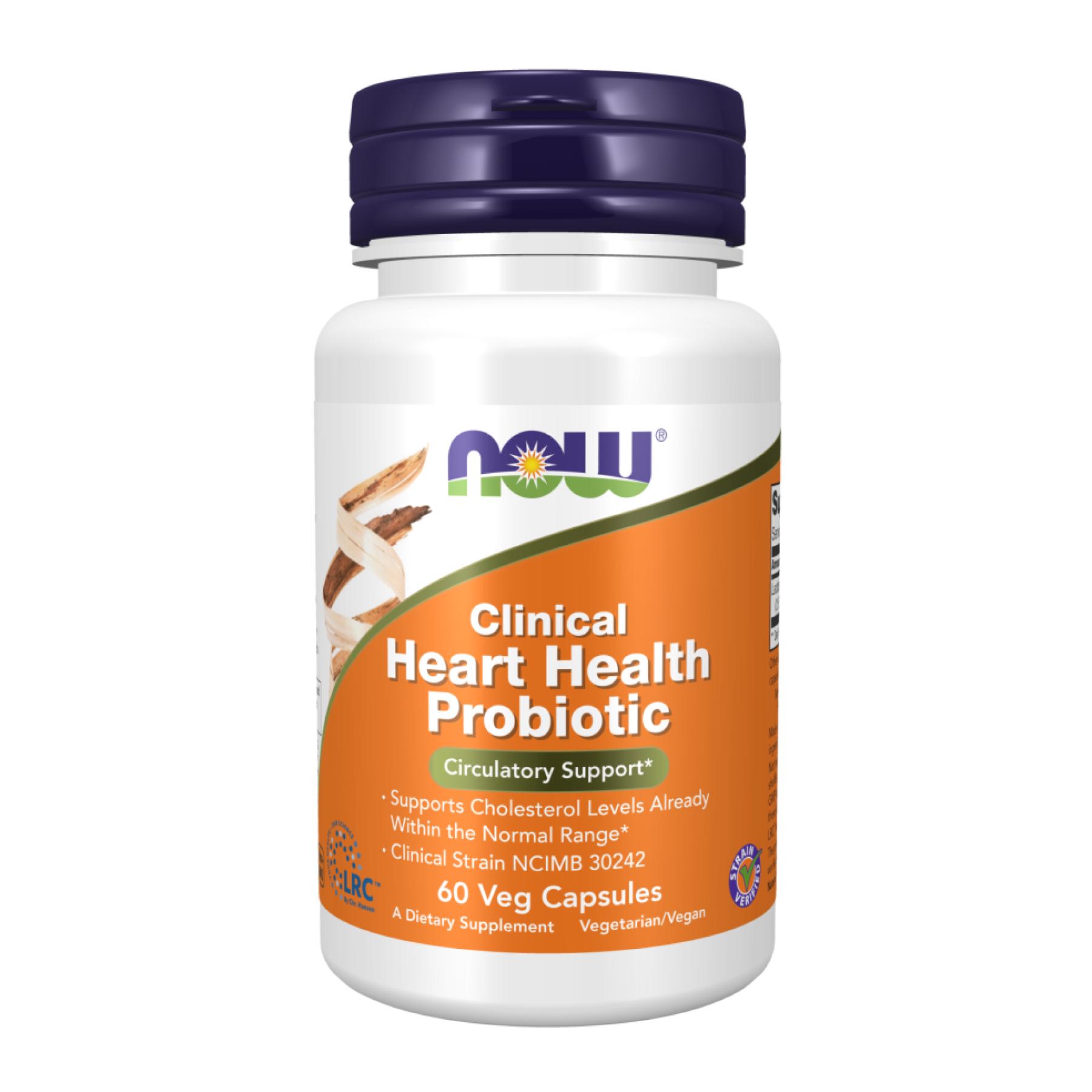 Натуральная добавка Clinical Heart Health Probiotic 60 vcaps (2023-10-2826)