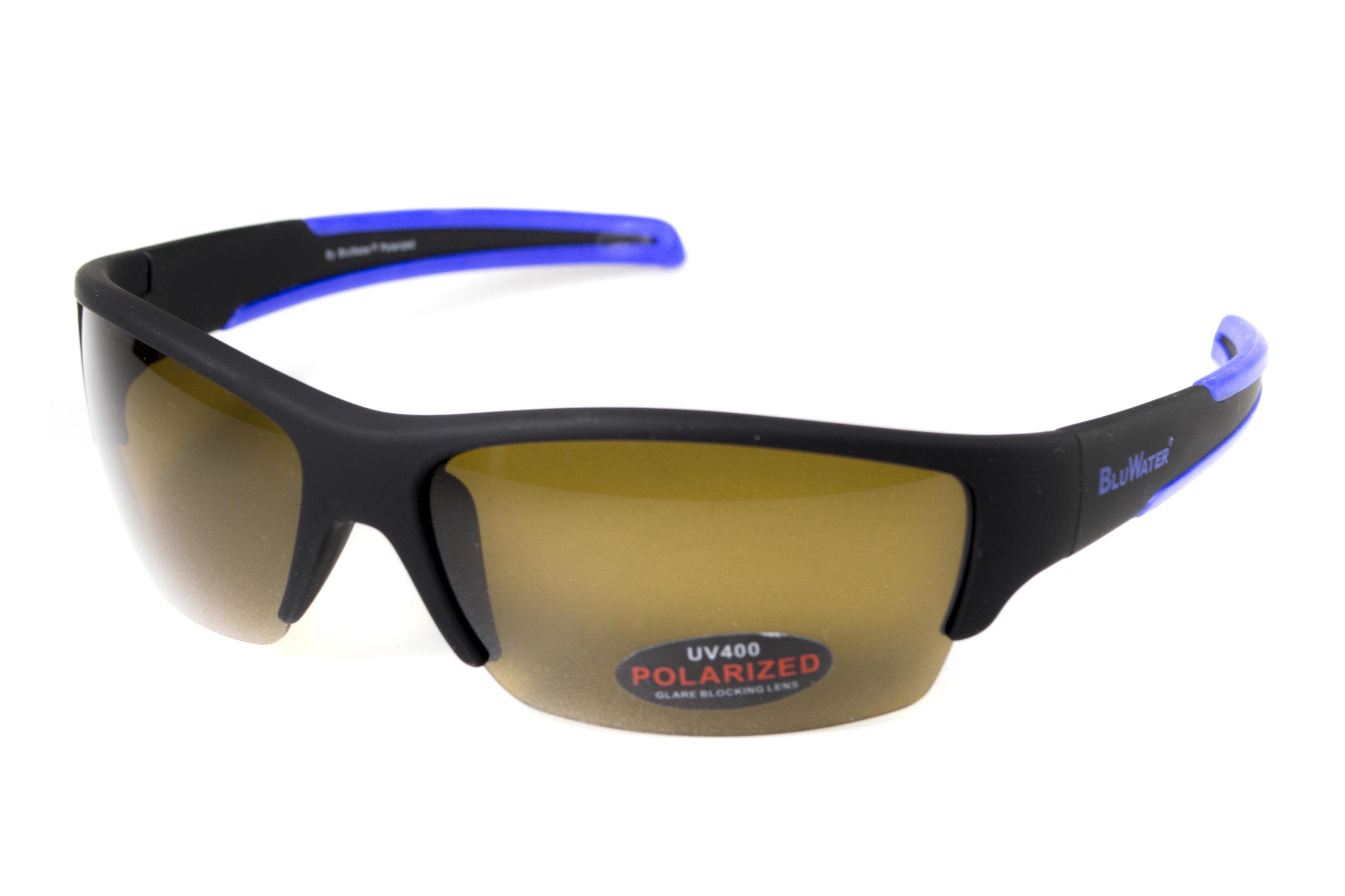 Окуляри BluWater Daytona-2 Polarized Коричневий (4ДЕЙТ2-Г50П) - фото 5