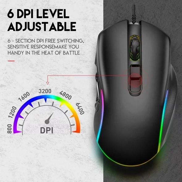 Игровая мышь LT с RGB подсветкой X9 - фото 2 Игровая мышь LT с RGB подсветкой X9 - фото 2