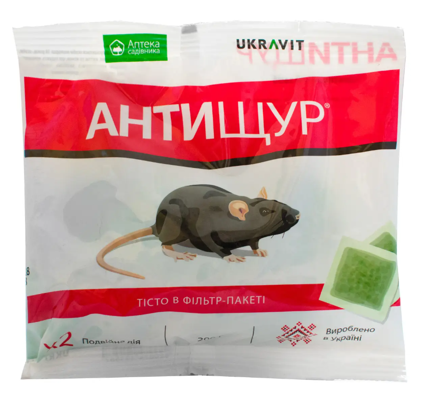 Тесто от крыс и мышей Антищур 200 г (46671)