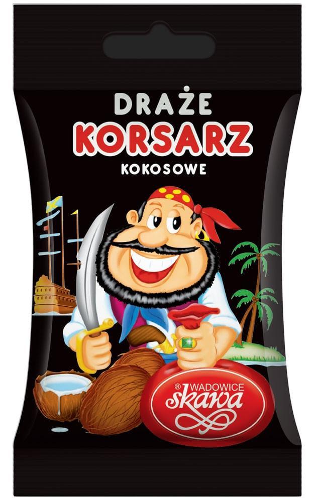 Драже Korsarz Kokosowe 70 г (1752203127)