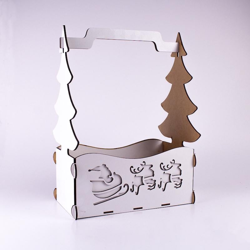 Корзина Новорічна середня (2427)