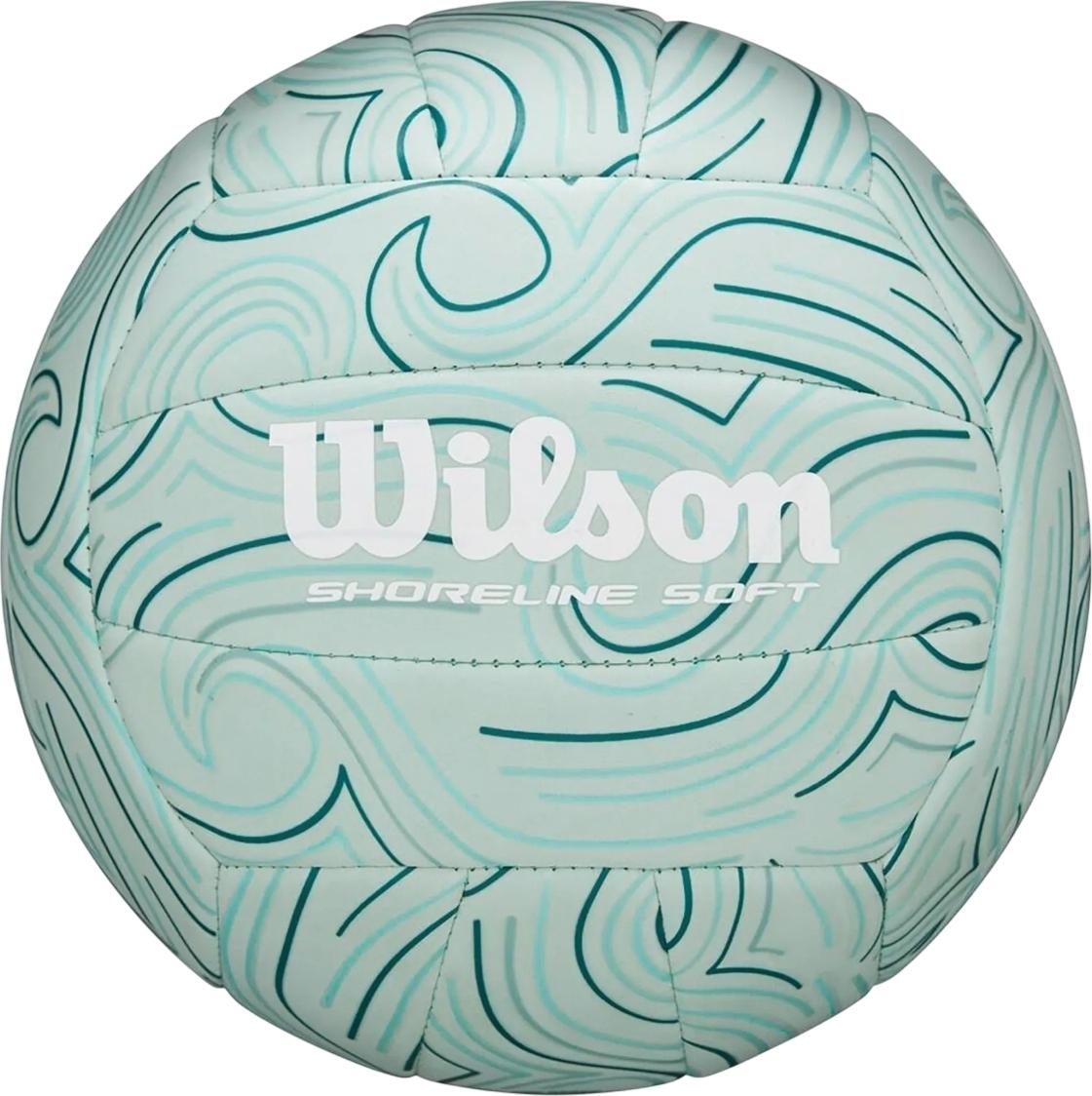Мяч для пляжного волейбола Wilson SHORELINE SOFT GEN VB р. 5 Мятный (WV4007401XBOF)