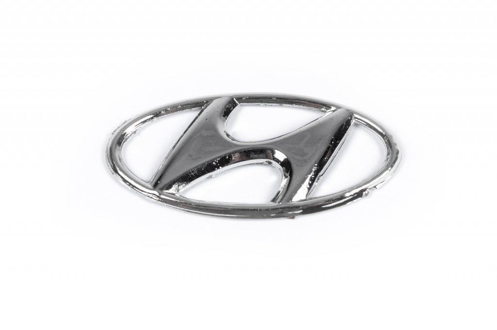 Емблема 86341 22300 Davs Auto для Hyundai Elantra 2006-2011 рр. abs-пластик Хром