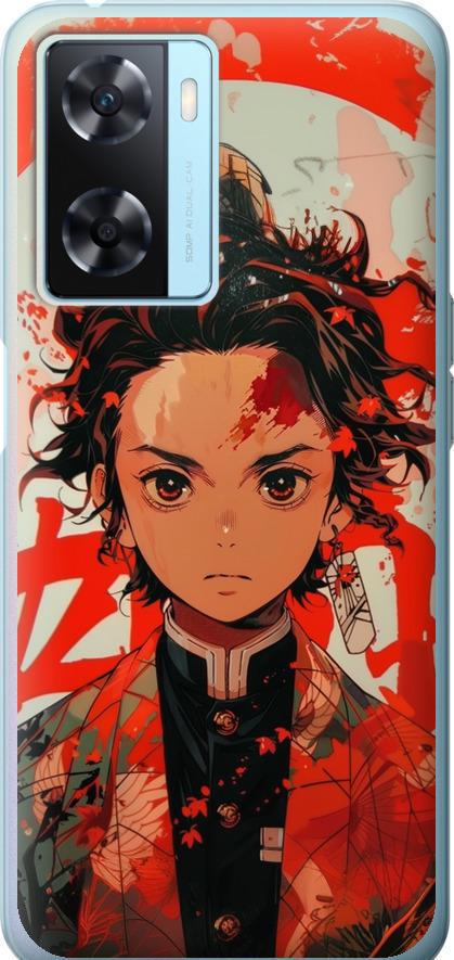 Чехол на Oppo A57s Тандзиро Камадо (6131u-2931-42517) Чехол на Oppo A57s Тандзиро Камадо (6131u-2931-42517)