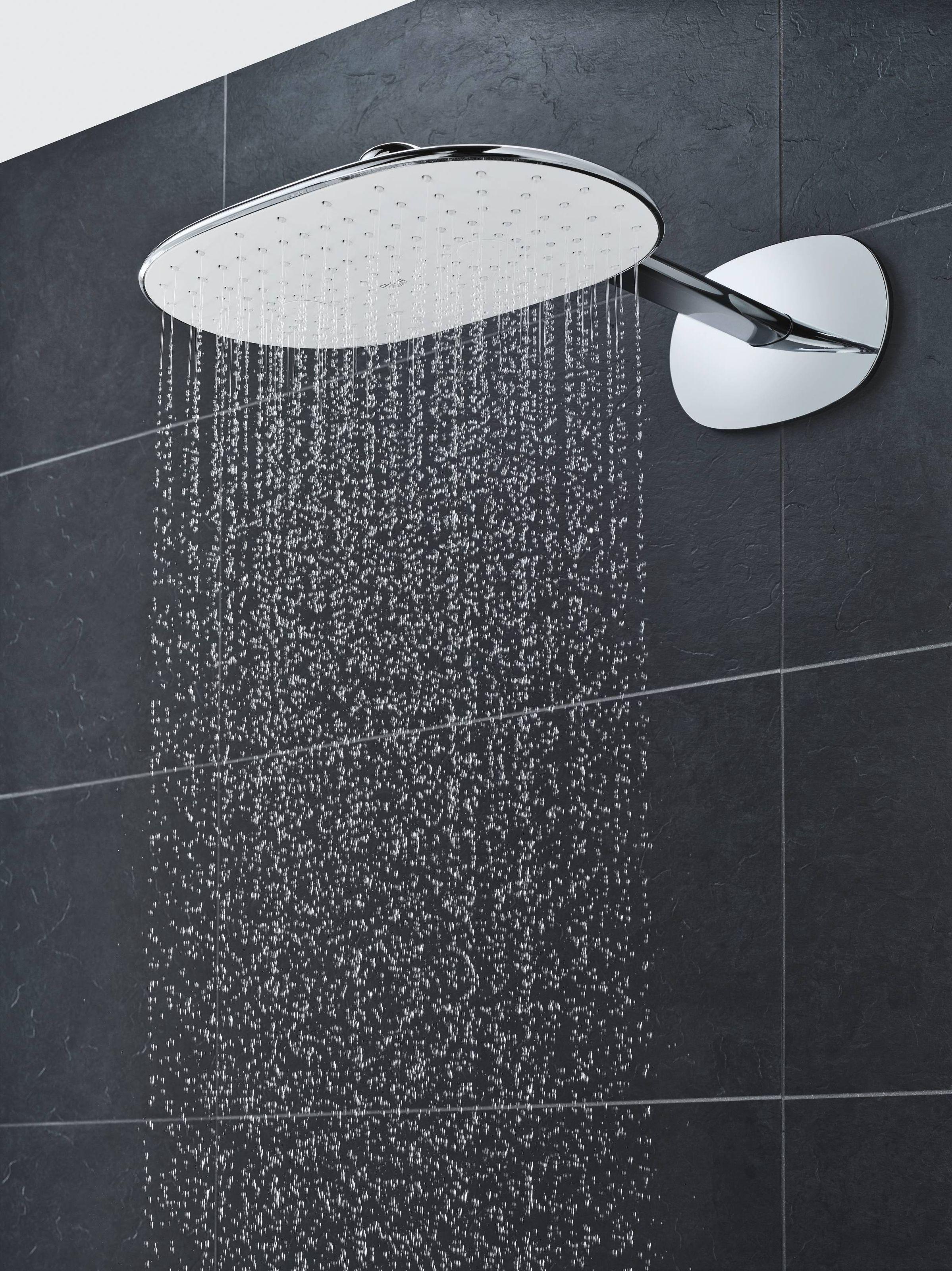 Душ верхній із кронштейном Grohe Rainshower 26450LS0 361 мм Білий (76093) - фото 4