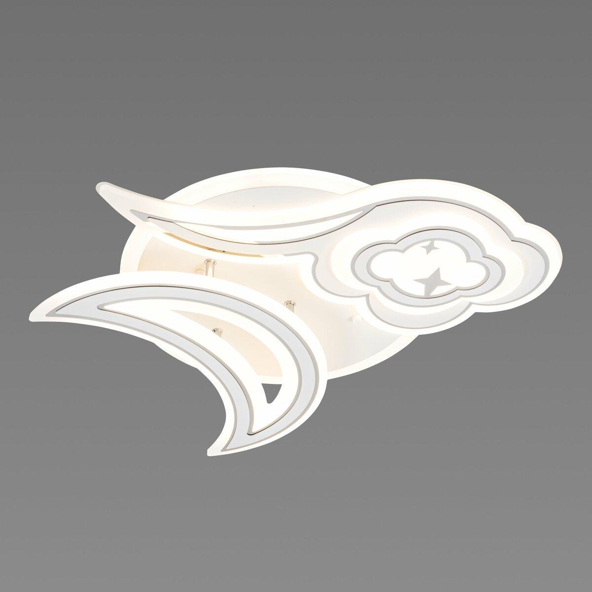 Люстра светодиодная Sirius с фигурными плафонами 190W 3000-6500К Белый (N 5125-500 190W)