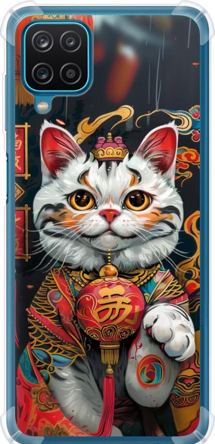Чехол на Samsung Galaxy A12 A125F China Cat v2 (6135sp-2201-42517)
