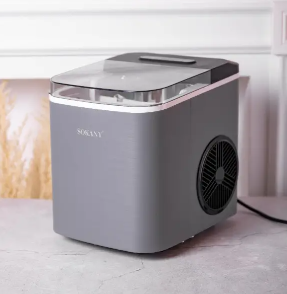 Льдогенератор Sokany SK-03038 112 Вт Серый (SK-03038) - фото 12 Льдогенератор Sokany SK-03038 112 Вт Серый (SK-03038) - фото 12
