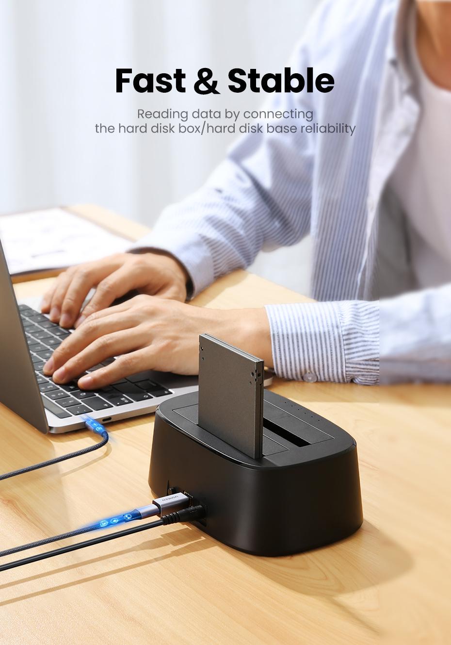 Кабель для принтера UGREEN USB Type-B 2.0-Type-C 480 Мбит/с USB-B на USB-C Серый (20120) - фото 5