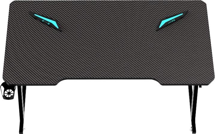 Компьютерный стол GT Racer T-1213 120x60x73 см Black (1518) - фото 9 Компьютерный стол GT Racer T-1213 120x60x73 см Black (1518) - фото 9