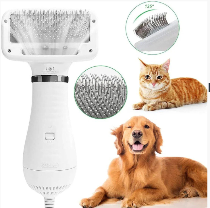 Фен-гребінець для шерсті Pet Grooming Dryer WN-10 - фото 2