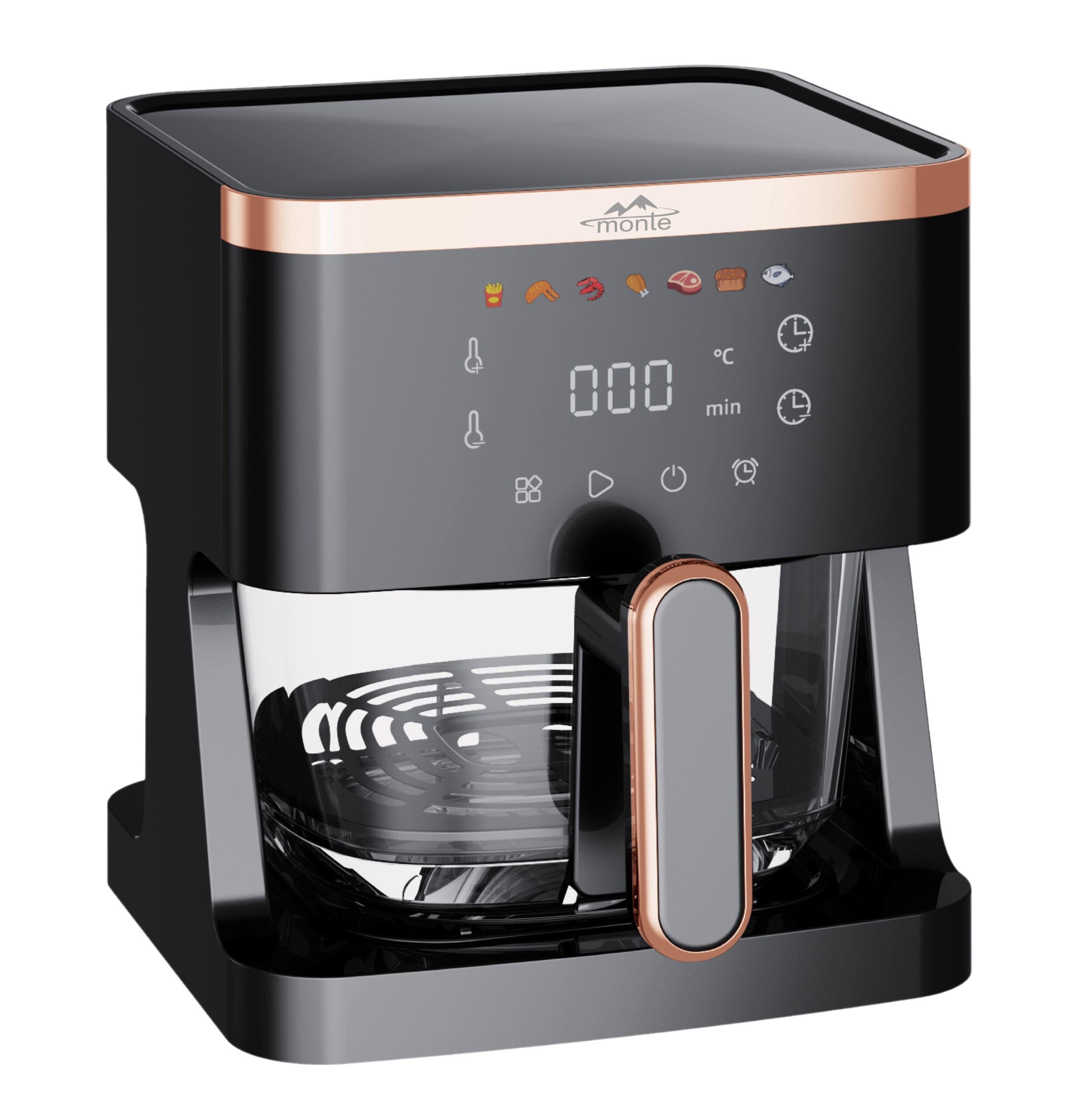 Мультипечь Monte MT-2715 4,5 л 1350 Вт Black (31011897)