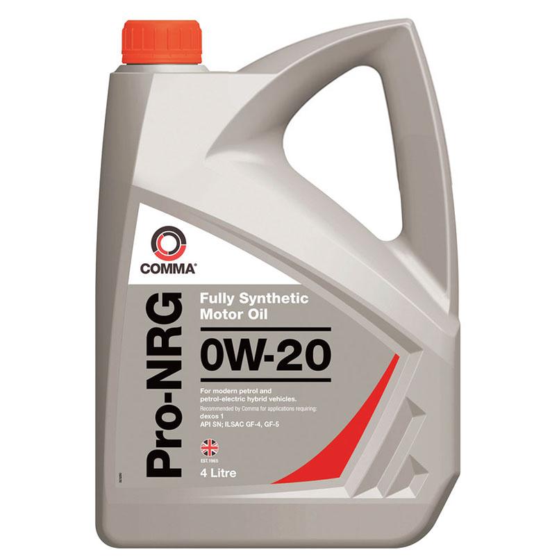 Моторне масло COMMA PRO-NRG 0W-20 4 л (NRG4L) Моторне масло COMMA PRO-NRG 0W-20 4 л (NRG4L)