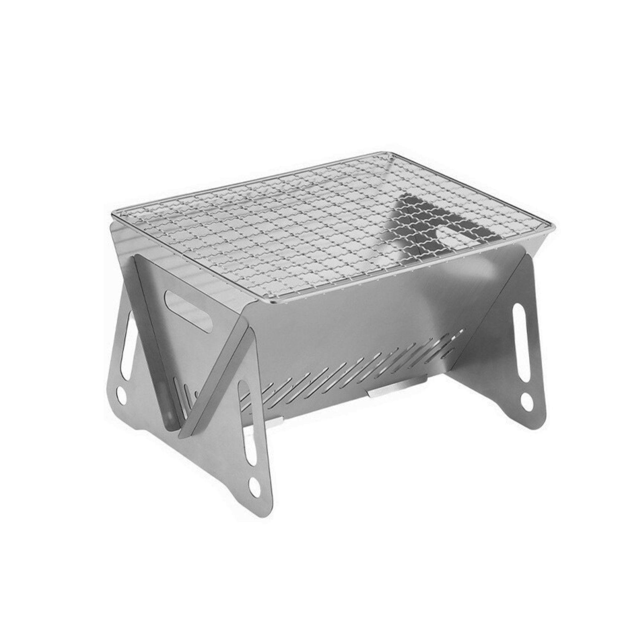 Мангал складаний міні з гратами для пікніка (MNMNGL-0854) - фото 1