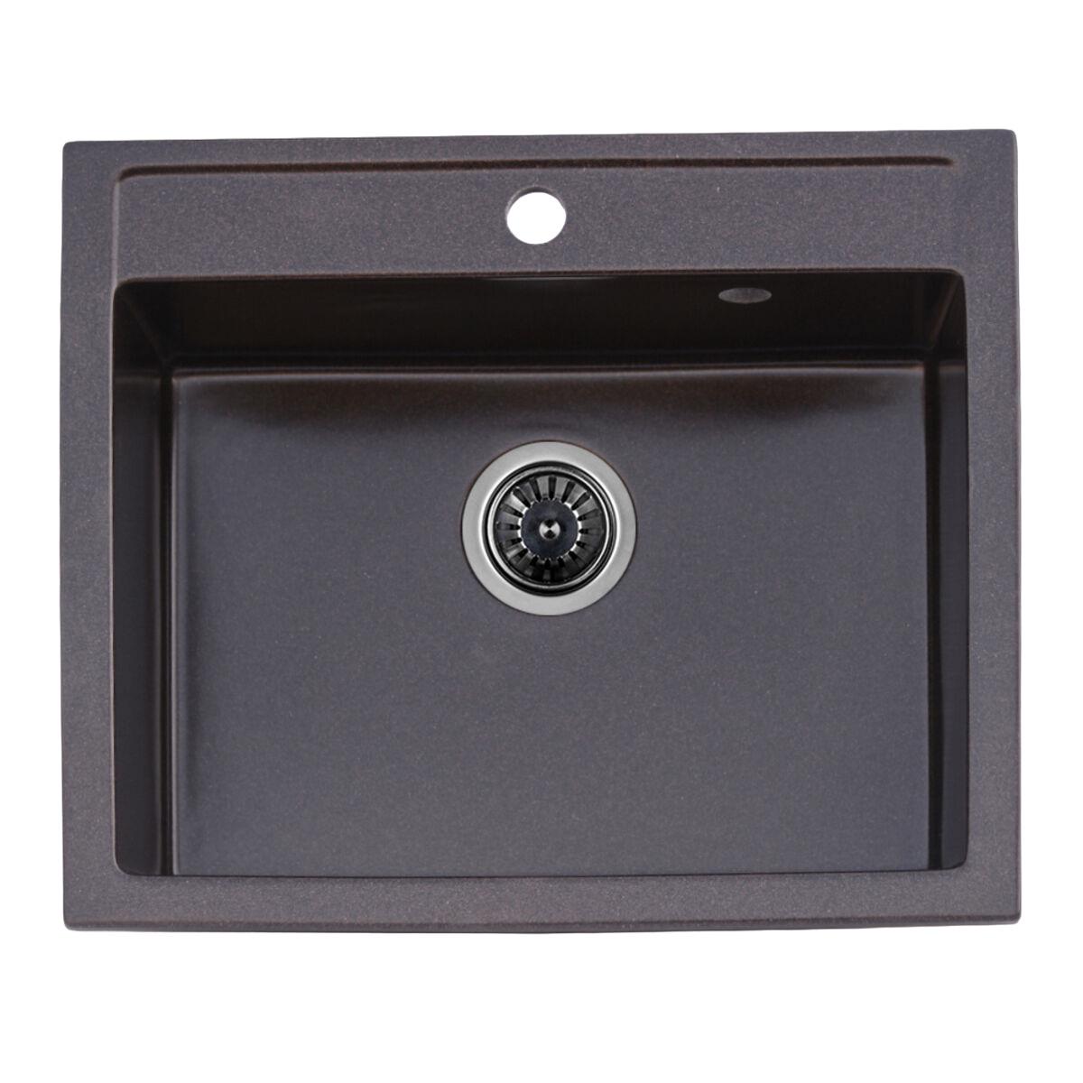 Мойка кухонная Platinum PLS-A25025 прямоугольная гранитная 580x500 мм Коричневый (160429) Мойка кухонная Platinum PLS-A25025 прямоугольная гранитная 580x500 мм Коричневый (160429)