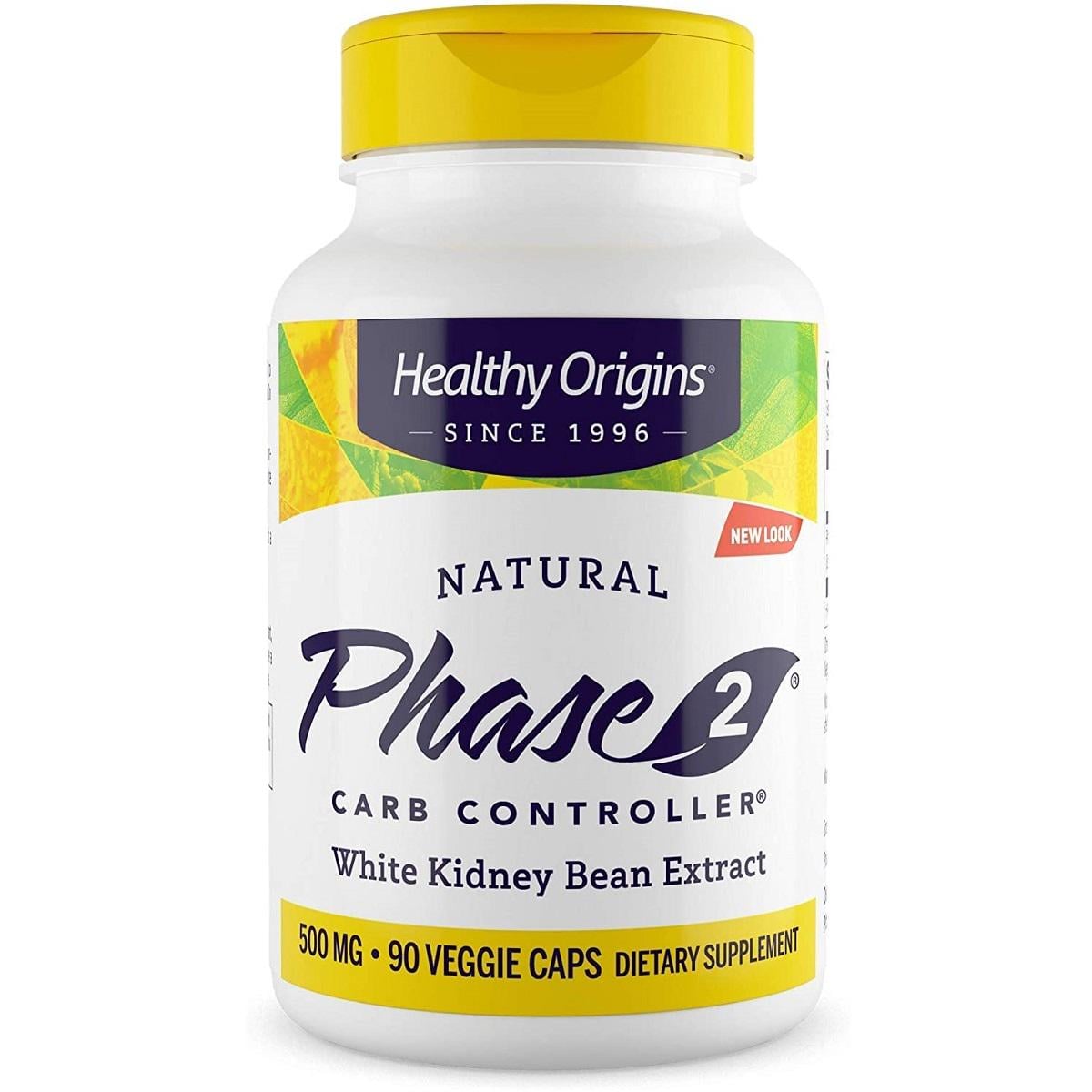Белая фасоль фаза 2 Phase 2 Healthy Origins 500 мг 90 капсул (HO77333)