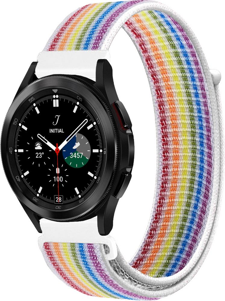 Ремешок нейлоновый Sport Loop для Galaxy Watch 4 Classic 46 мм Разноцветный (22395-64)