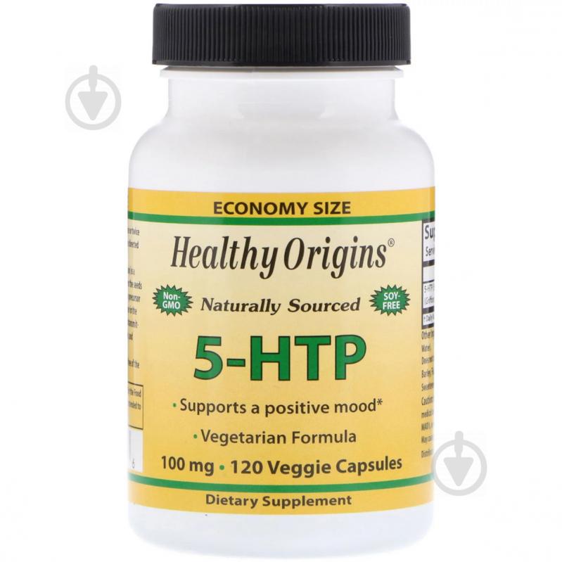Аминокислота Healthy Origins 5-HTP 100мг 120 гелевых капсул