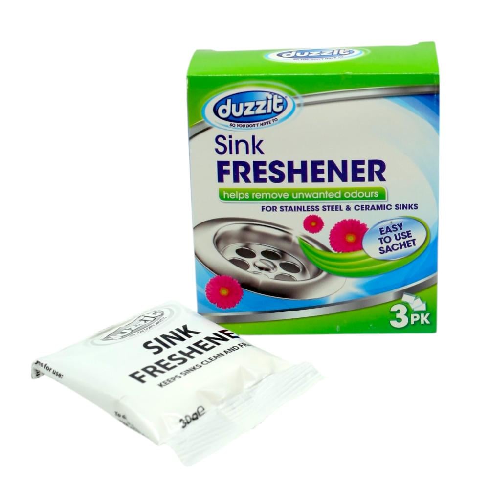 Засіб для чищення та нейтралізації запаху для раковини Duzzit 3×30 г (НФ-00008938)