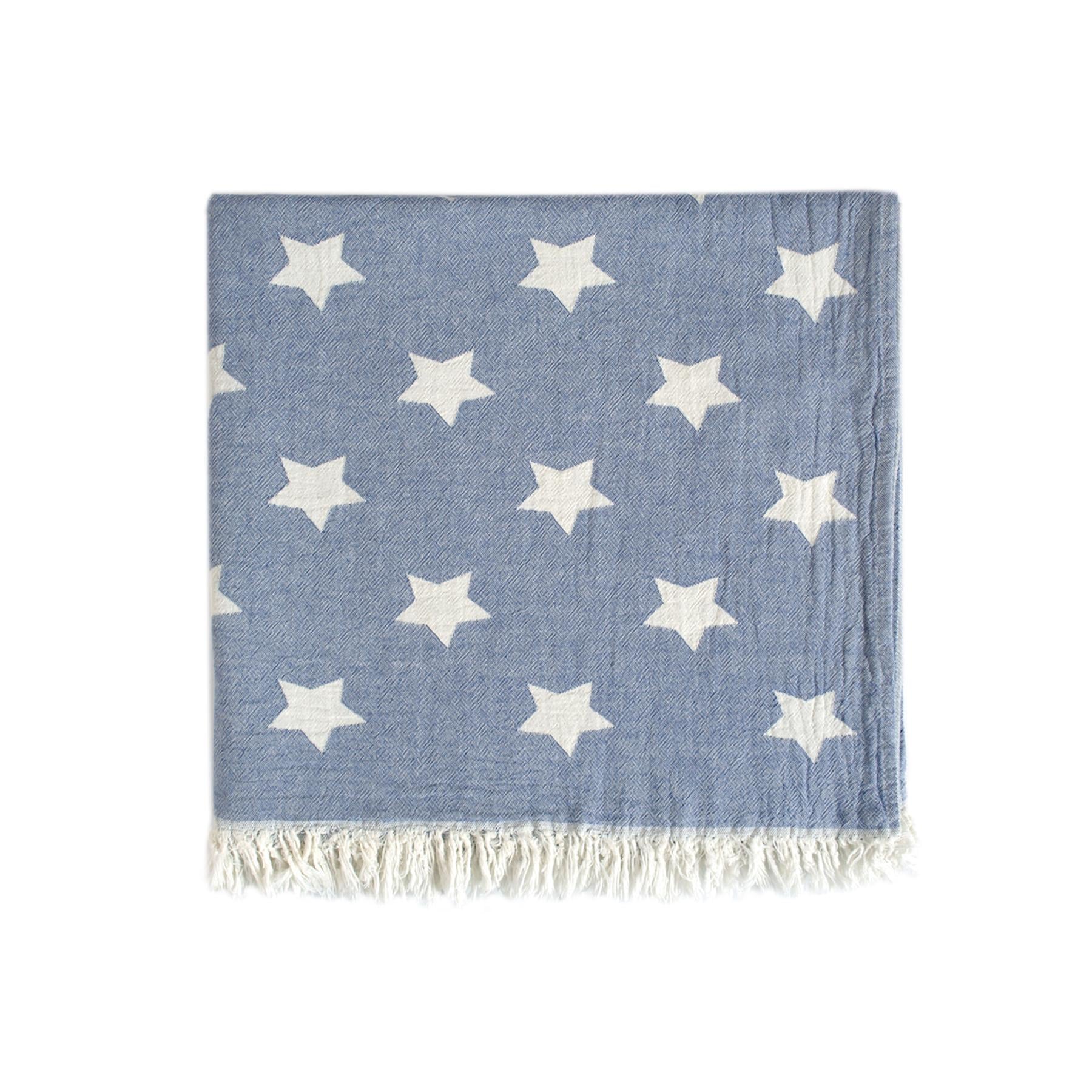 Полотенце Lotus Home Pestemal Star 270 г/кв. м 90х160 см Denim