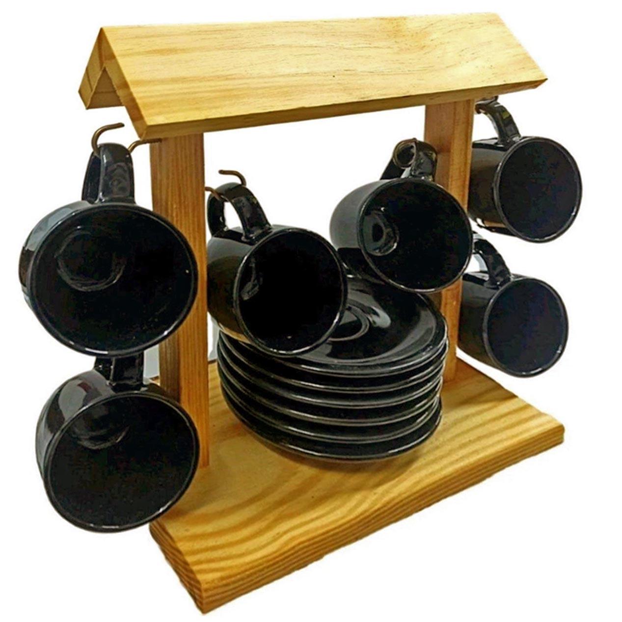 Стойка для кружек из дерева Ваграм Карри (СДК-002003)