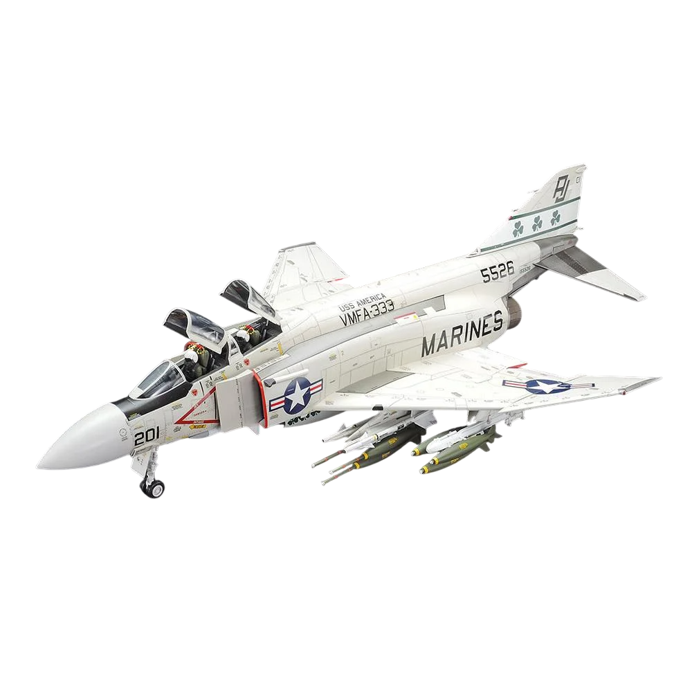 Сборная модель пластиковая Tamiya самолет 1:32 F-4J Phantom II Marines