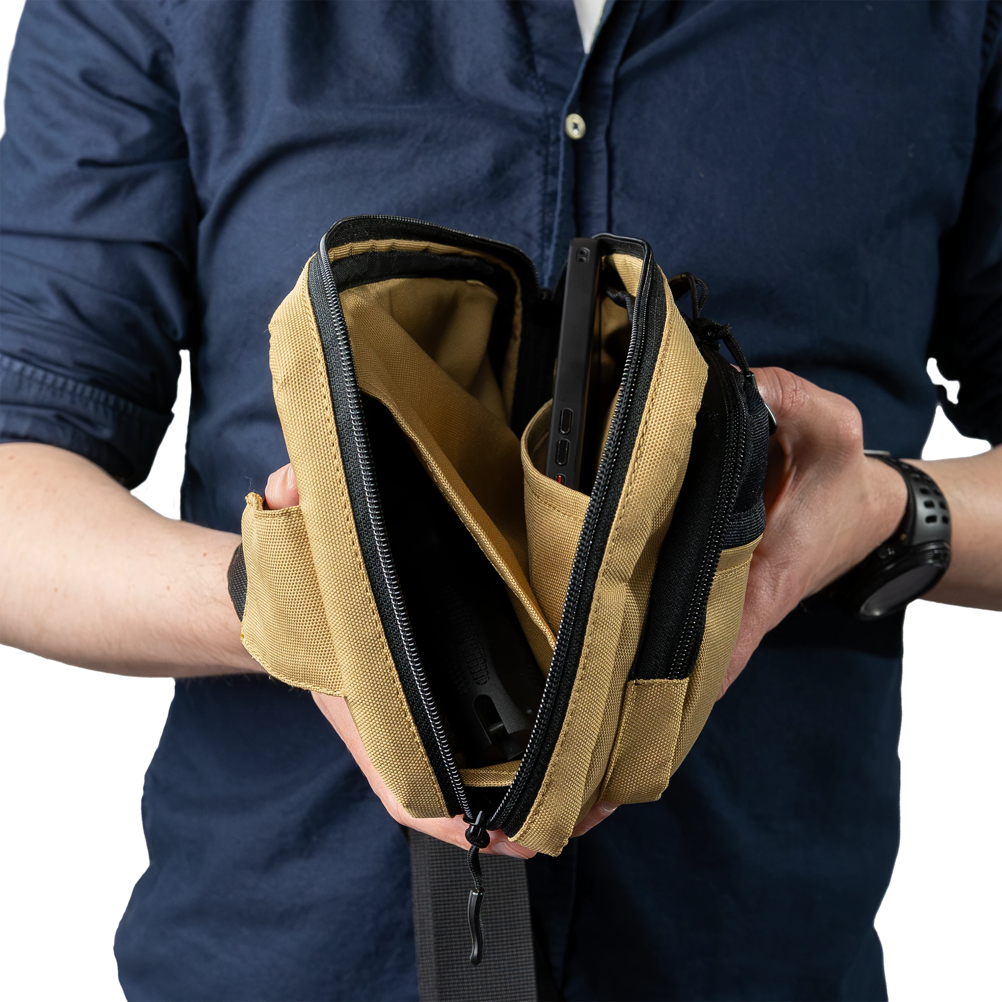 Сумка-кобура Saturn DEFua Сoyote/Black - фото 4 Сумка-кобура Saturn DEFua Сoyote/Black - фото 4