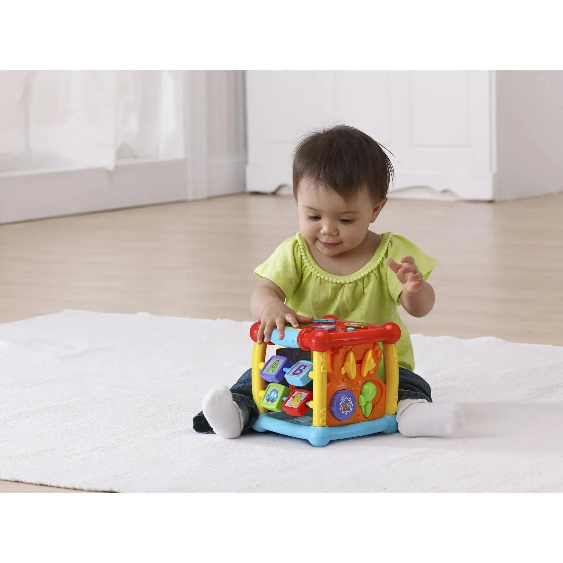 Куб развивающий VTech Baby Busy Learner (27609606) - фото 3 Куб развивающий VTech Baby Busy Learner (27609606) - фото 3
