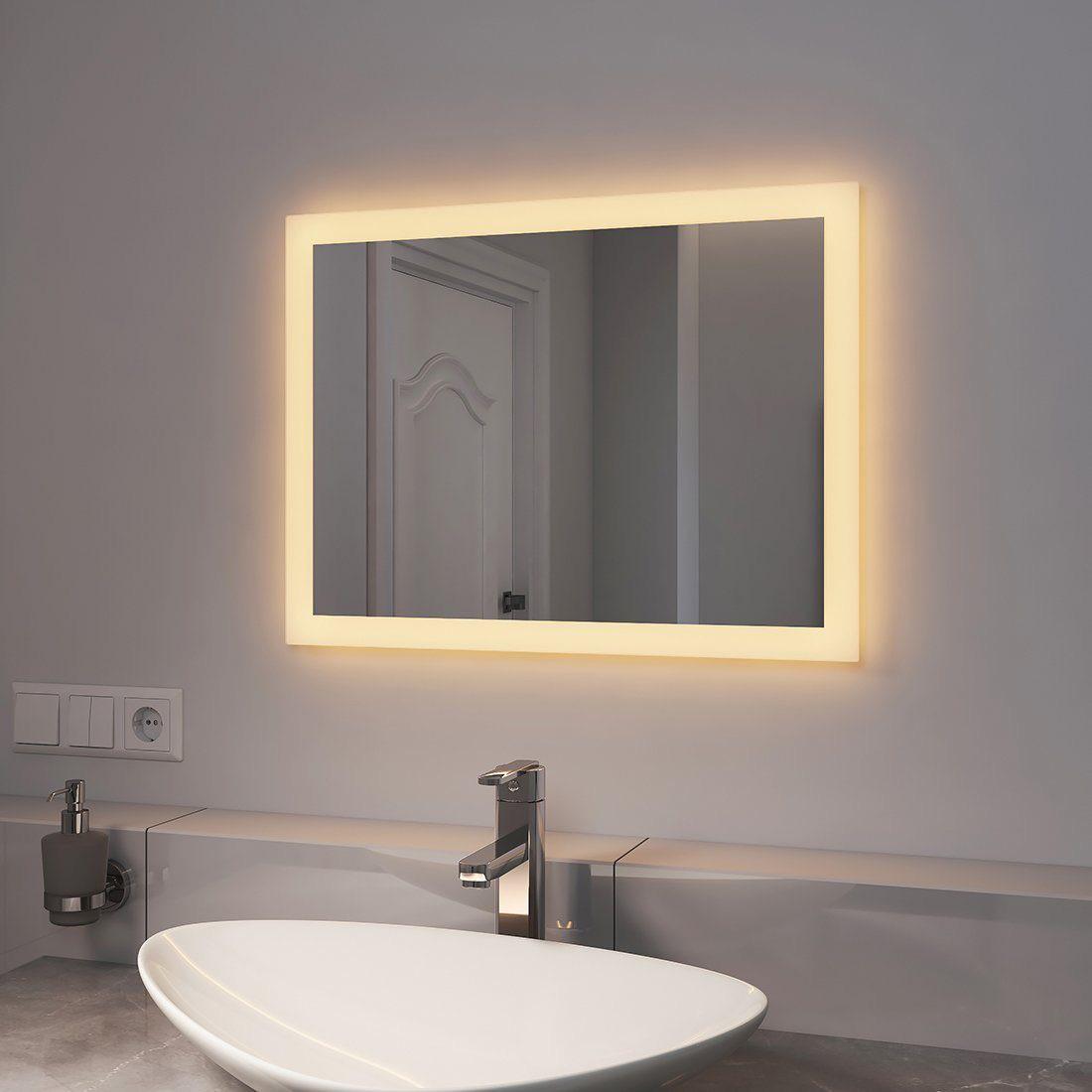 Зеркало Dim Dzerkal FICA с LED-подсветкой 50х70 см (7833)