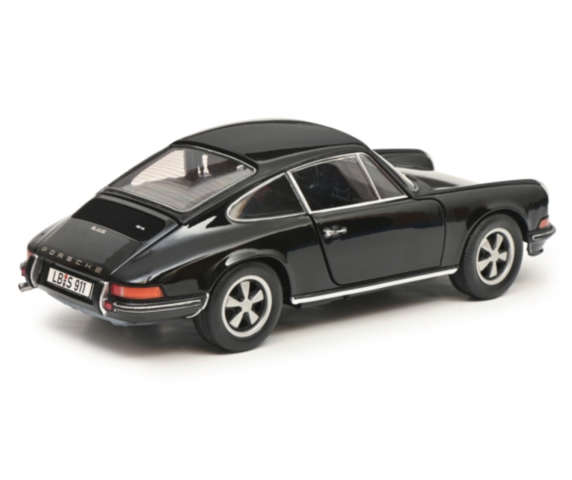 Модель автомобиля Schuco 1:18 Porsche 911 S Coupe 1973 Black (450047200) - фото 2