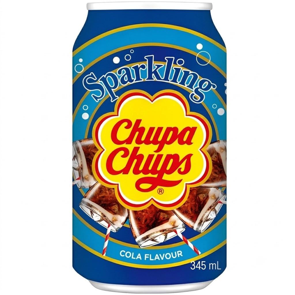 Напиток газированный Chupa Chups Cola Круги 345 мл (chu003)