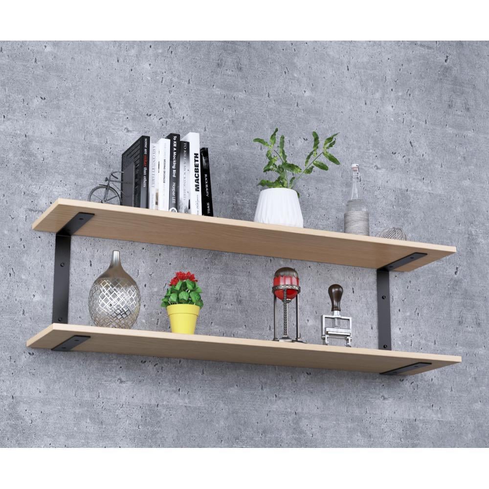 Полка MSM PL-C-16 Loft Дуб Сонома (92424)
