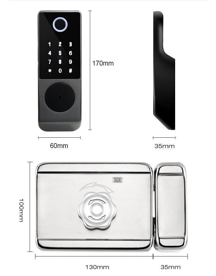 Комплект контролю доступу біометричний SEVEN LOCK SL-7770BFkit бездротовий (1973861076) - фото 4 Комплект контролю доступу біометричний SEVEN LOCK SL-7770BFkit бездротовий (1973861076) - фото 4