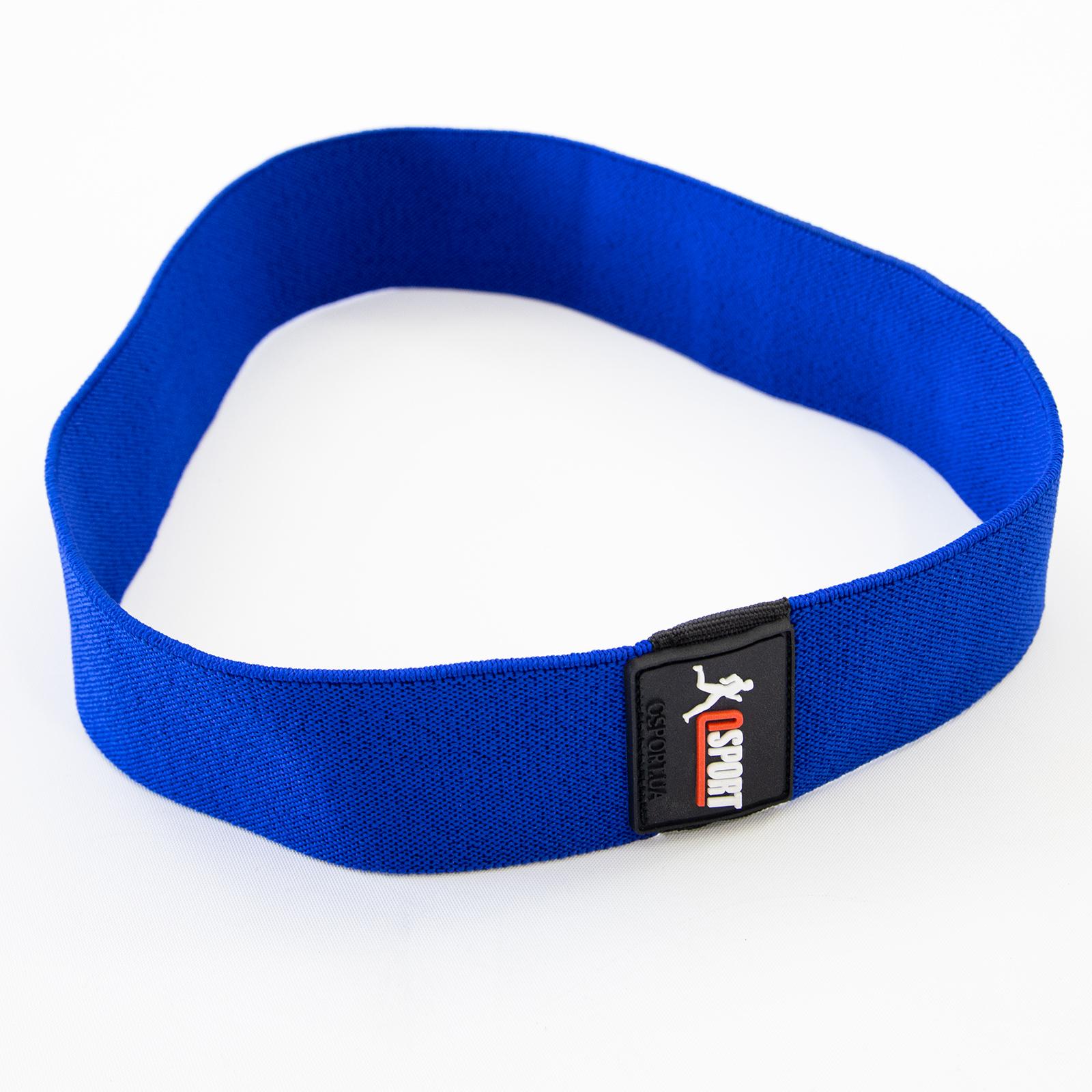 Резинка для фитнеса OSPORT OF-0191 Pro эластичная тканевая M Синий (20450) - фото 3 Резинка для фитнеса OSPORT OF-0191 Pro эластичная тканевая M Синий (20450) - фото 3